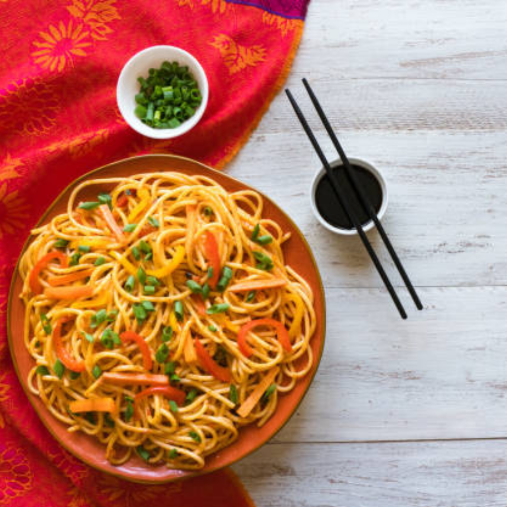 Veg. Hakka Noodle