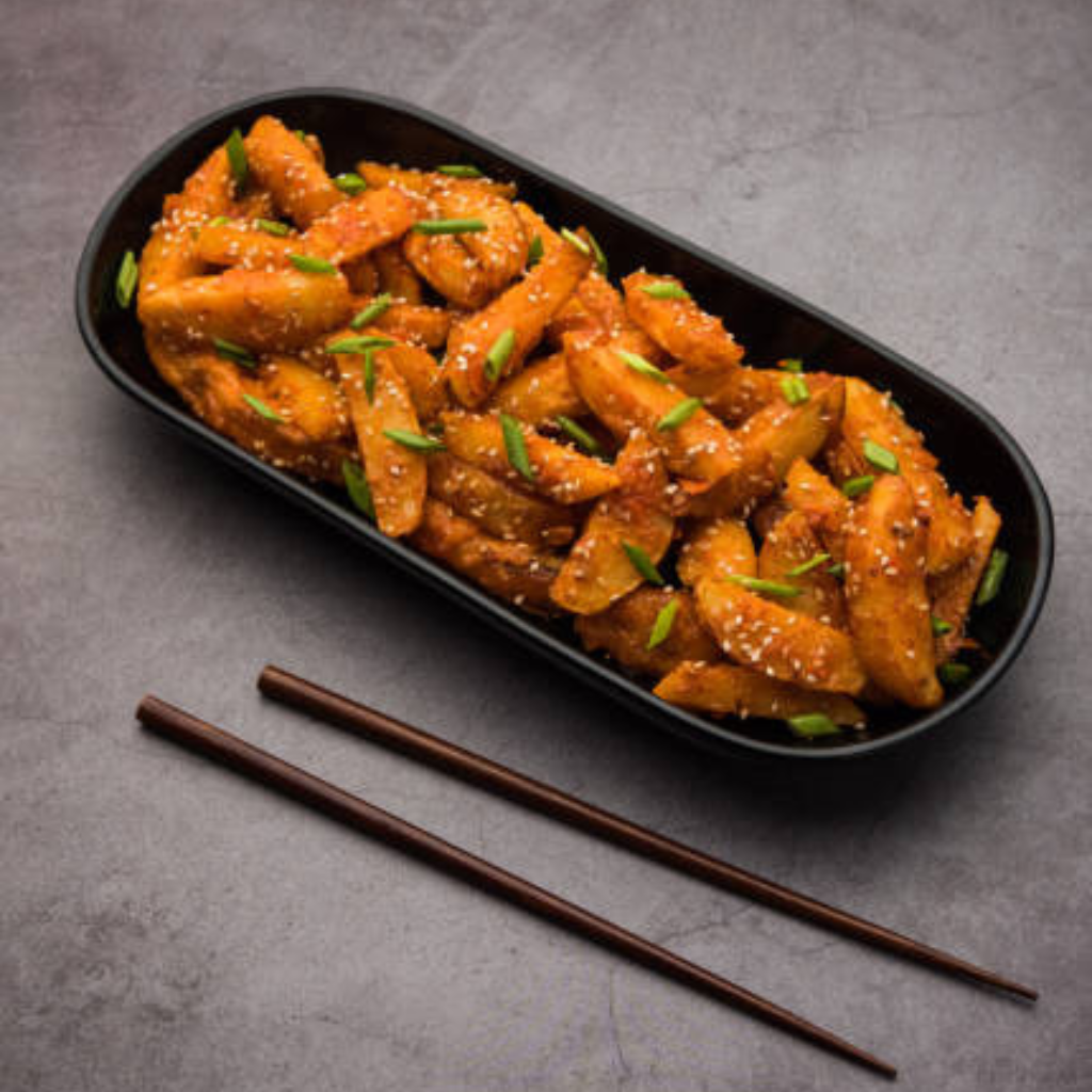 Crispy Honey Veg