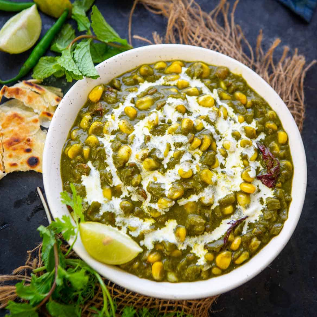 Palak Corn